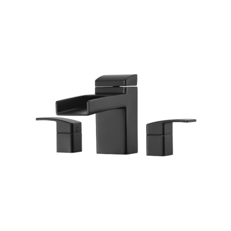 Pfister Tub Trim, 3, Deck, Matte Black RT6-5DFB